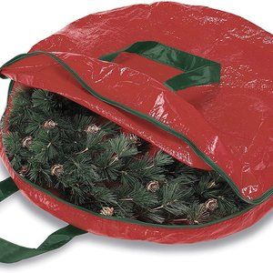 Whitmor 6129-5349 Christmas Wreath and Garland Storage Bag